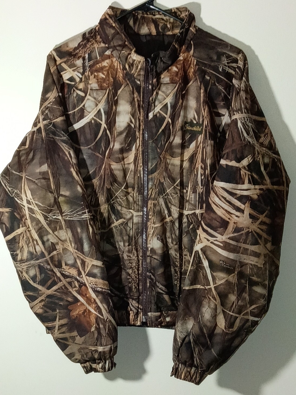 Walls Men's Realtree Camo Zip-Up Jacket - Brown Camo